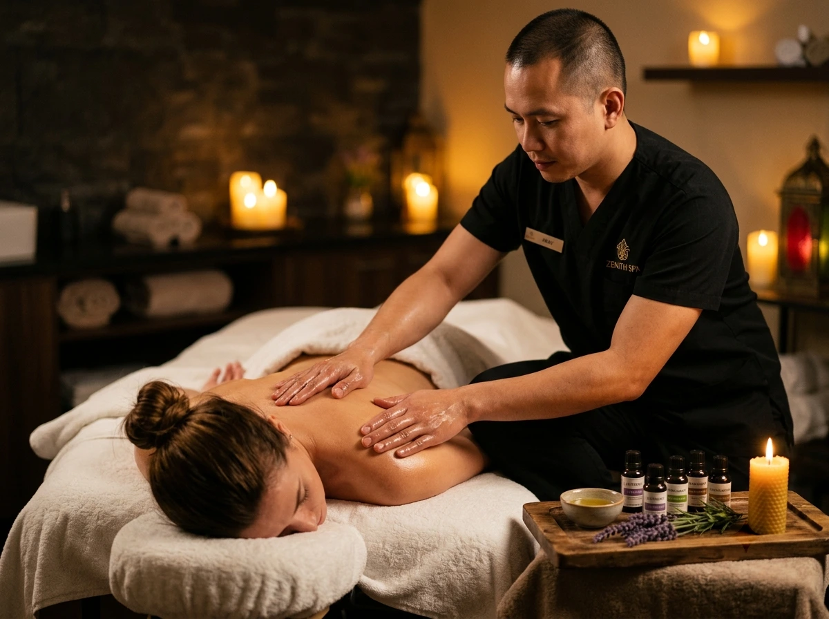 Aromatherapy session