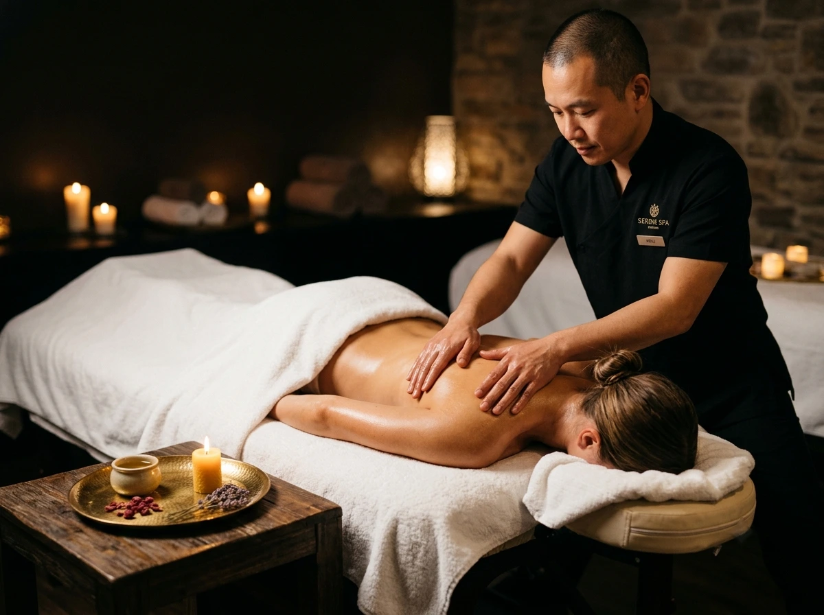Swedish massage at Elite Luxury Spa