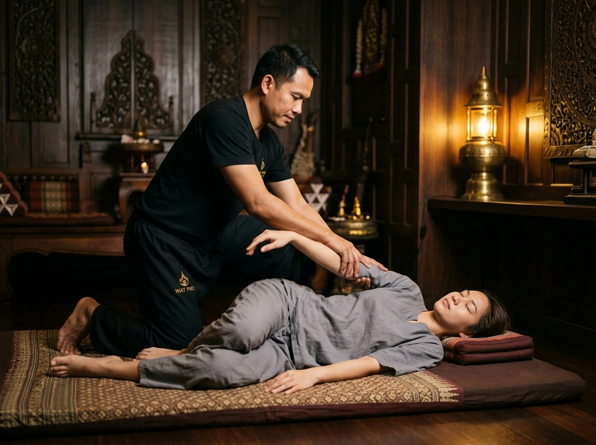 Thai traditional massage at Elite Luxury Spa