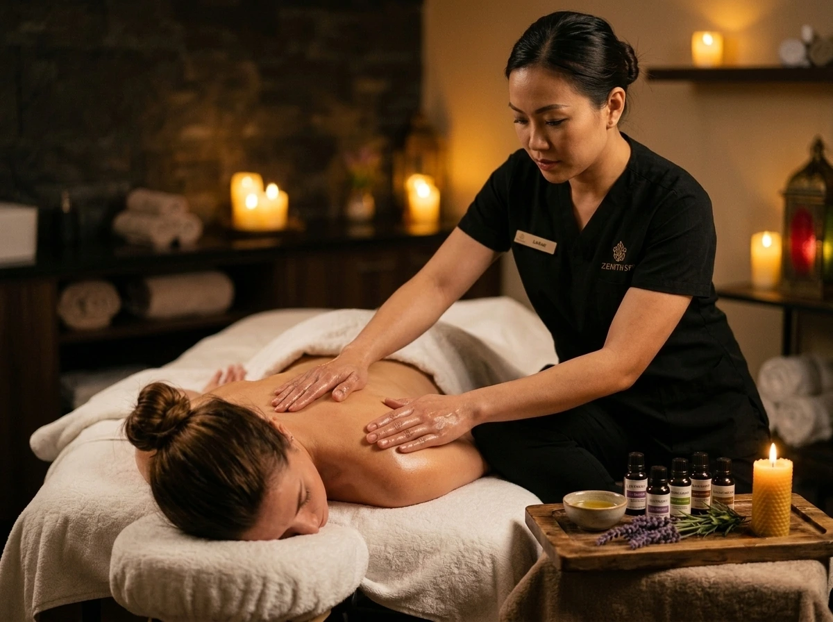 Aromatherapy massage