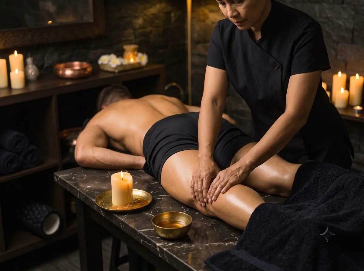 Sports therapy massage