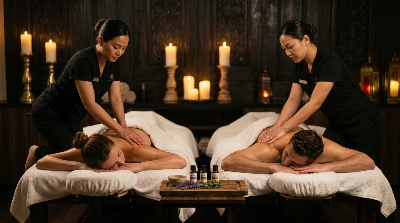 Couple spa experience